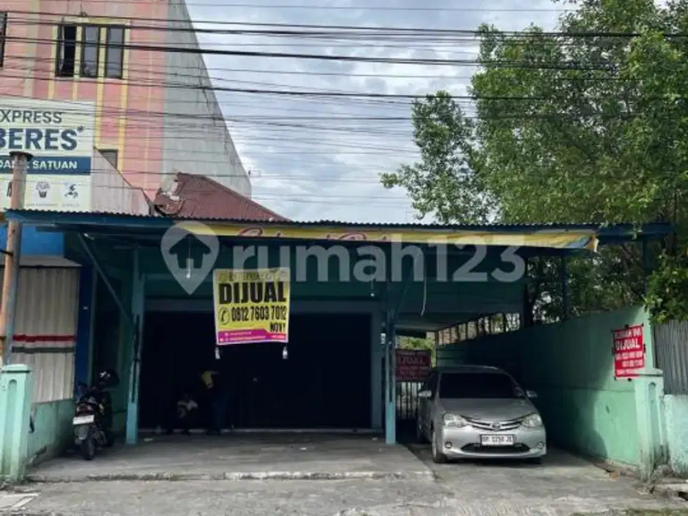 Dijual Tanah +Rumah jl. gatot subroto pekanbaru