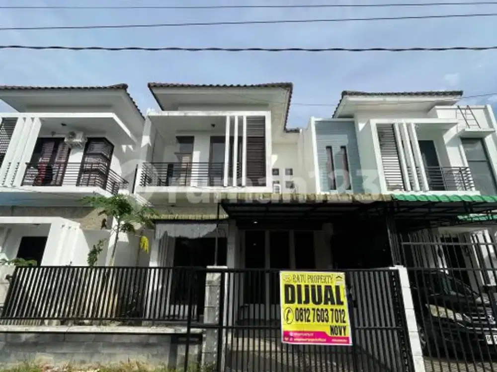 Dijual Rumah 2 Lantai Jl. Nangka Komplek Nangka Garden Pekanbaru