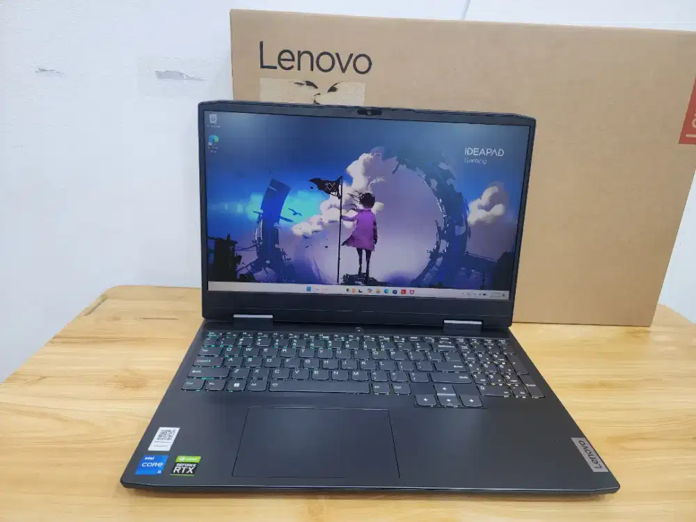 LIKE NEW|LENOVO IDEAPAD GAMING 3 RTX3050 4GB|Ci5 12400H|8|512|15|W11