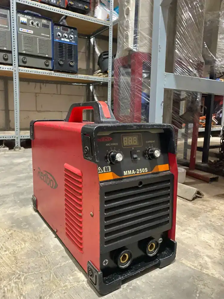 MESIN LAS BEKAS MMA 250A 1 PHASE REDBO INVERTER IGBT DC SECOND
