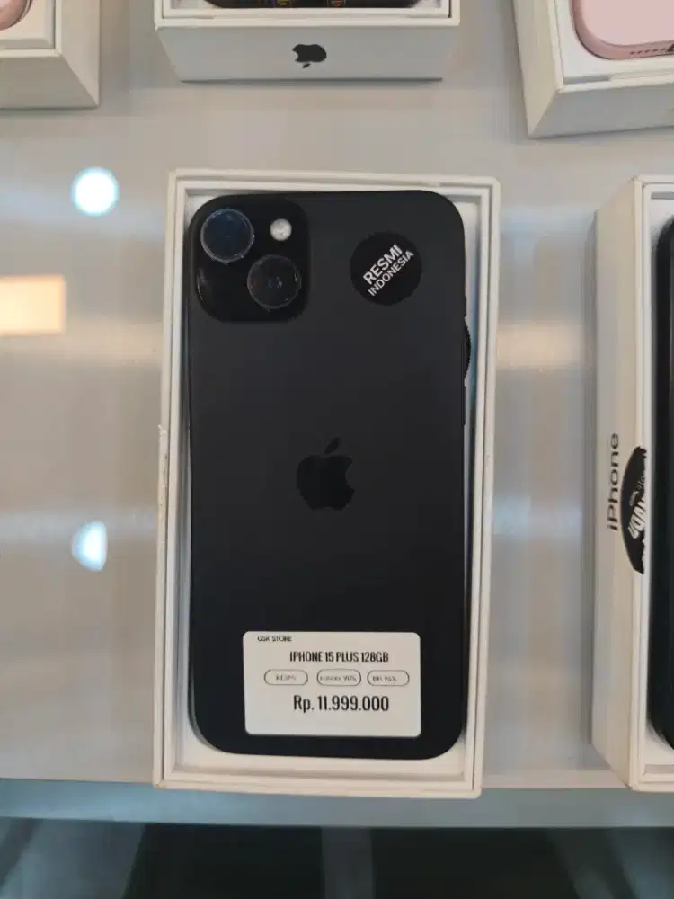 IPHONE 15 128 RESMI HITAM