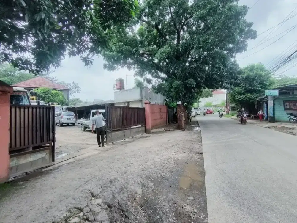 tanah dijual pinggir jalan raya kranggan luas tanah 1006 m2