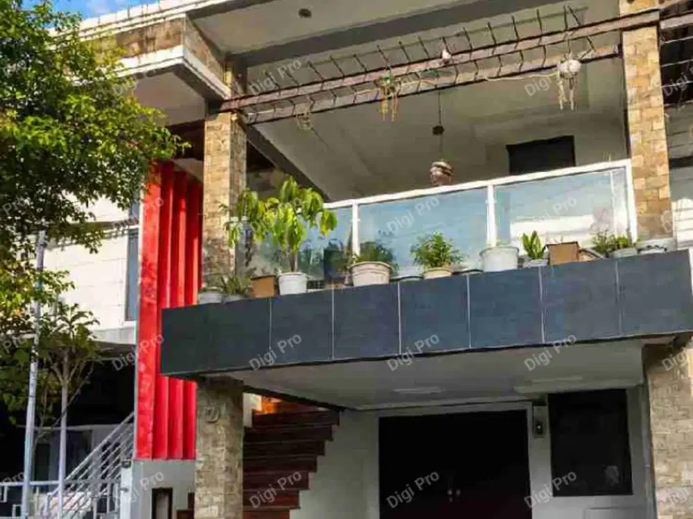 Dijual Rumah 2LT Setengah Jl. Recing Center. 4KT 3KM SHM