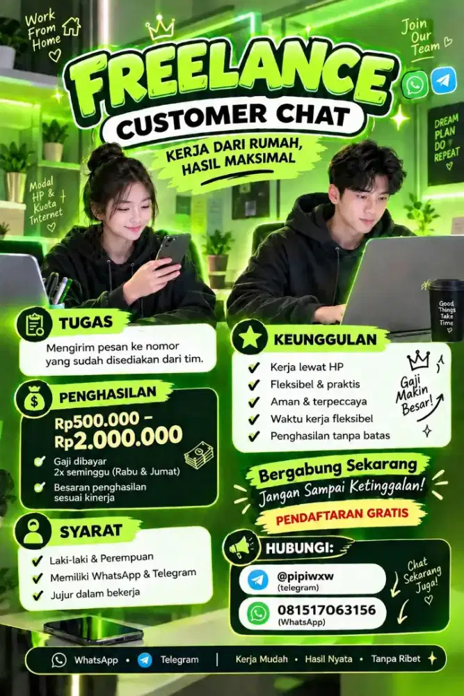 LOWONGAN KERJA RECUITMEN