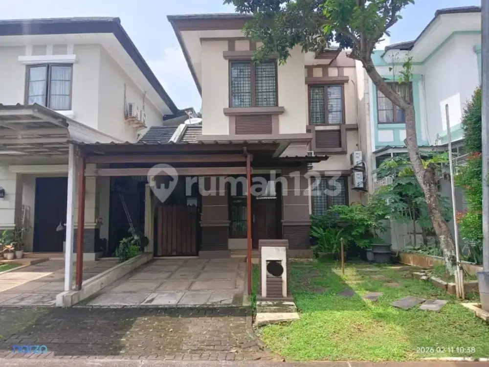 Dijual Rumah Nyaman Dekat Mesjid di Cluster Brazillia Flamengo Delatinos BSD