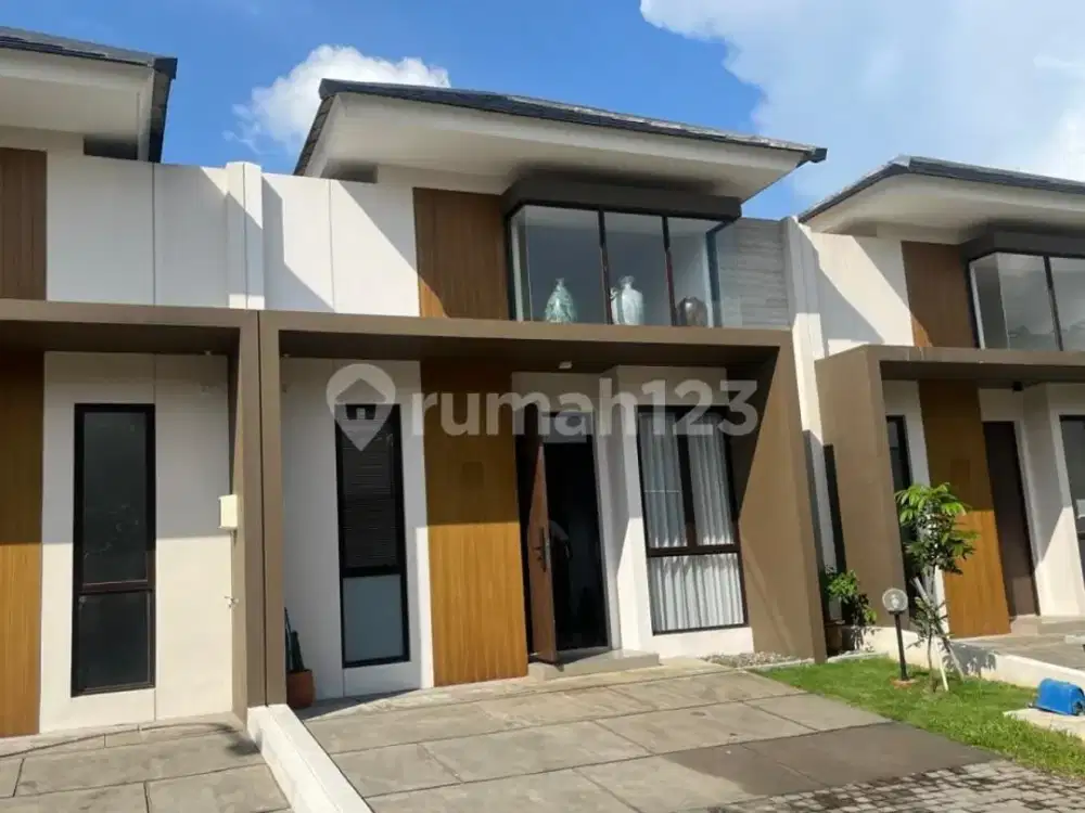 Disewakan Rumah Baru Ting Ting Furnish Kinclong - Tinggal Bawa Koper di Cluster Belle Fleur Citra Garden Serpong