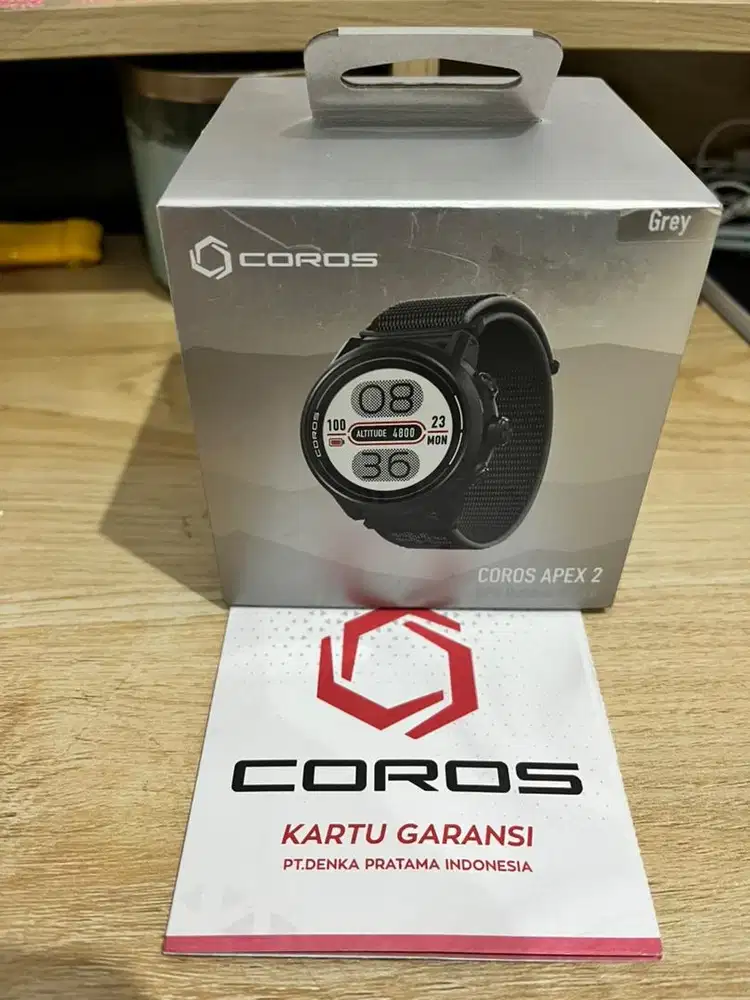 Coros apex 2 grey baru garansi segel