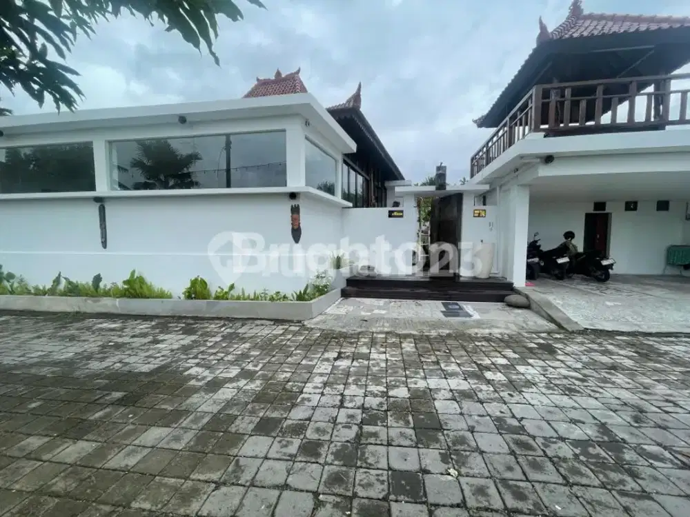 Villa 3 Bedroom Luas Taman Dan View Indah Di Pererenan Canggu