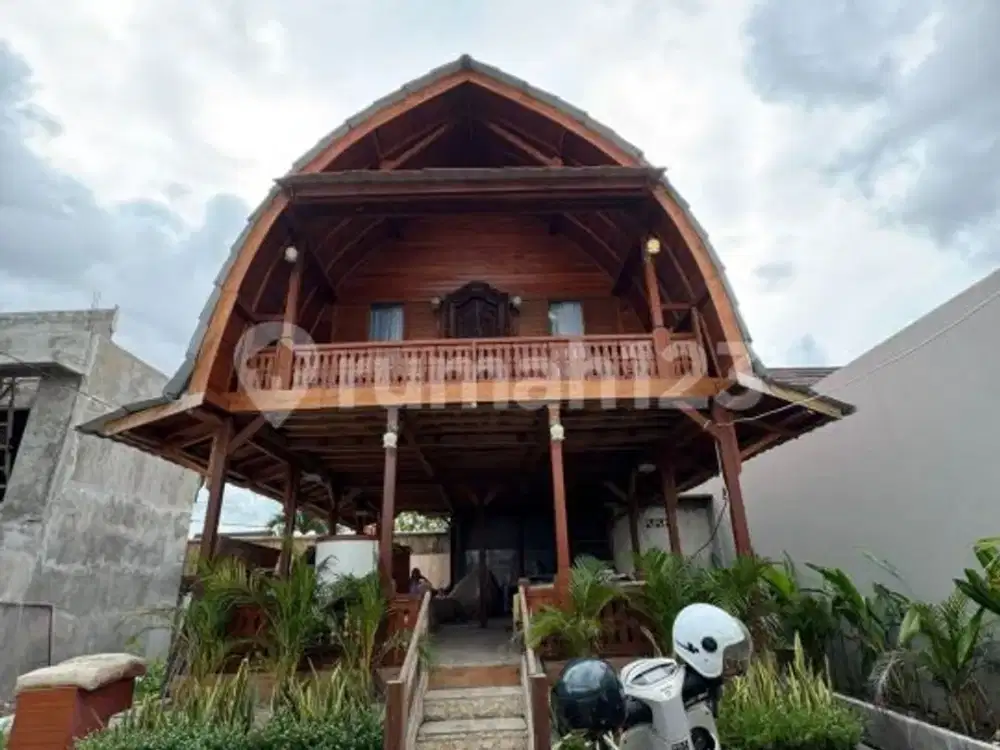Villa 1 Bedroom Model Joglo - Suasana Tenang View Sawah di Kedampang Gunung Salak Kerobokan