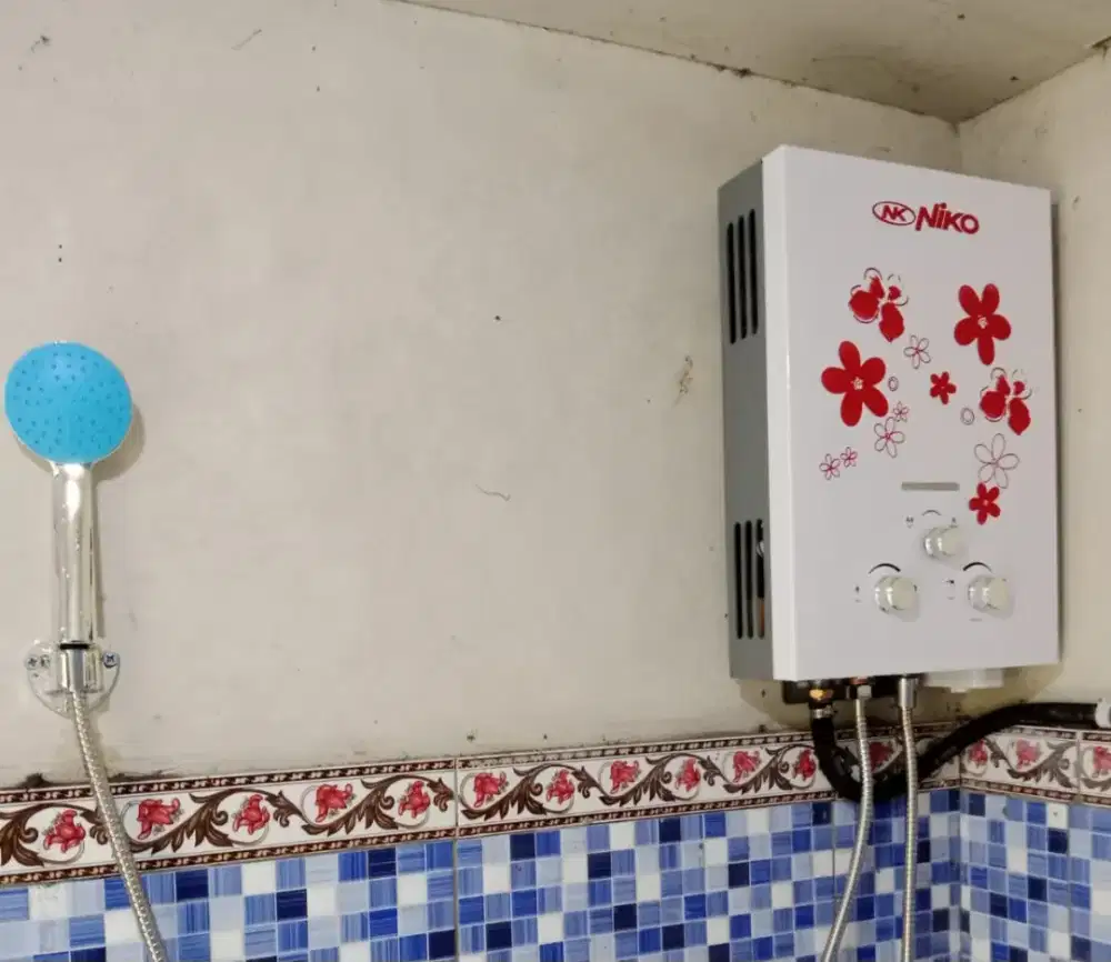 Komplit Pasang () Water Heater Gas Niko