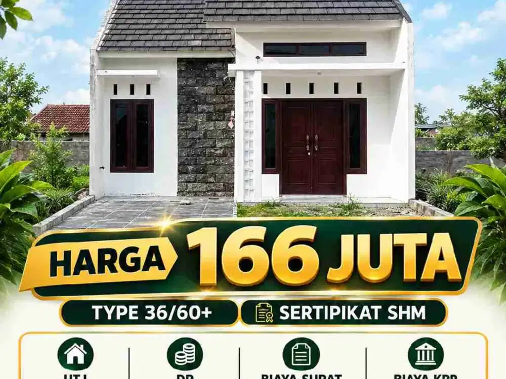 dijual rumah subsidi kertosono dekat SMP 3 Kertosono- Hunian Uswan Pandantoyo Kertosono