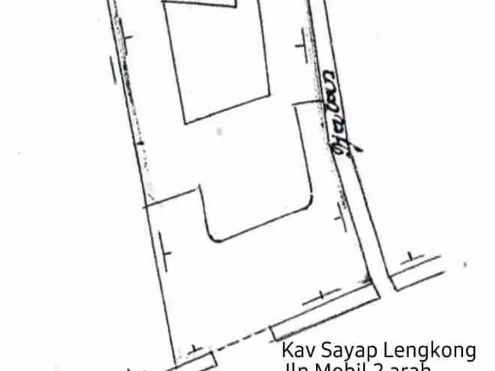 Kav Pusat Kota Daerah Lengkong dan sekitar nya
