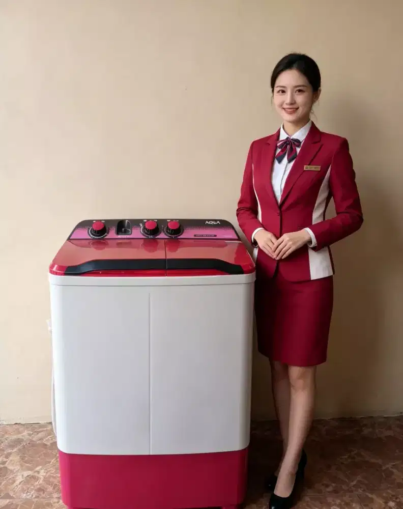 Mesin cuci Aqua 8 kilo