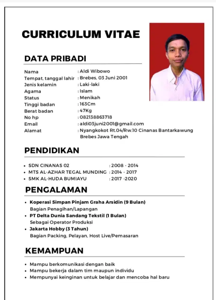 Cari Kerjaan Apa Saja