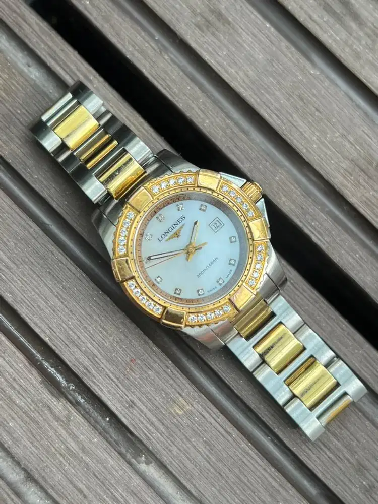 Longines Hydro Conquest two tone