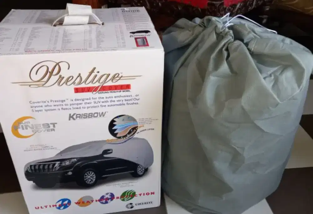 Krisbow Original SUV-H Car Cover Sarung Mobil 4x4 Prestige Ultimate