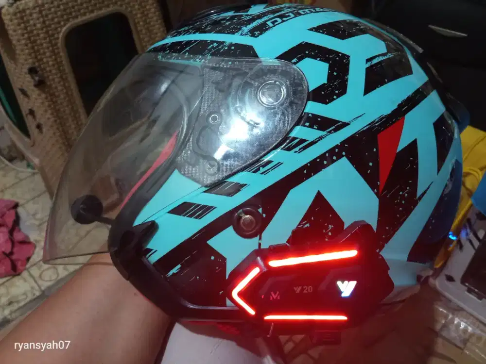Helm halfaes kyt dj maru motif+HB y20 size m