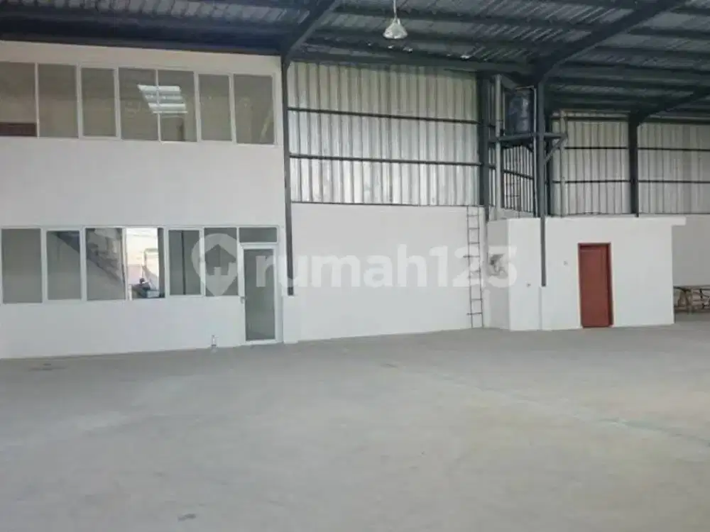 Dijual Gudang Full Bangunan 540M2 Serang Cikande Zona Industri Nempel Jalan Raya Pantura Siap Pakai