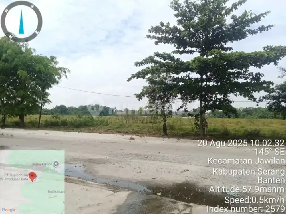 Di Jual Tanah 100000M2 (10Ha) Lokasi Kawasan Cba Jawilan