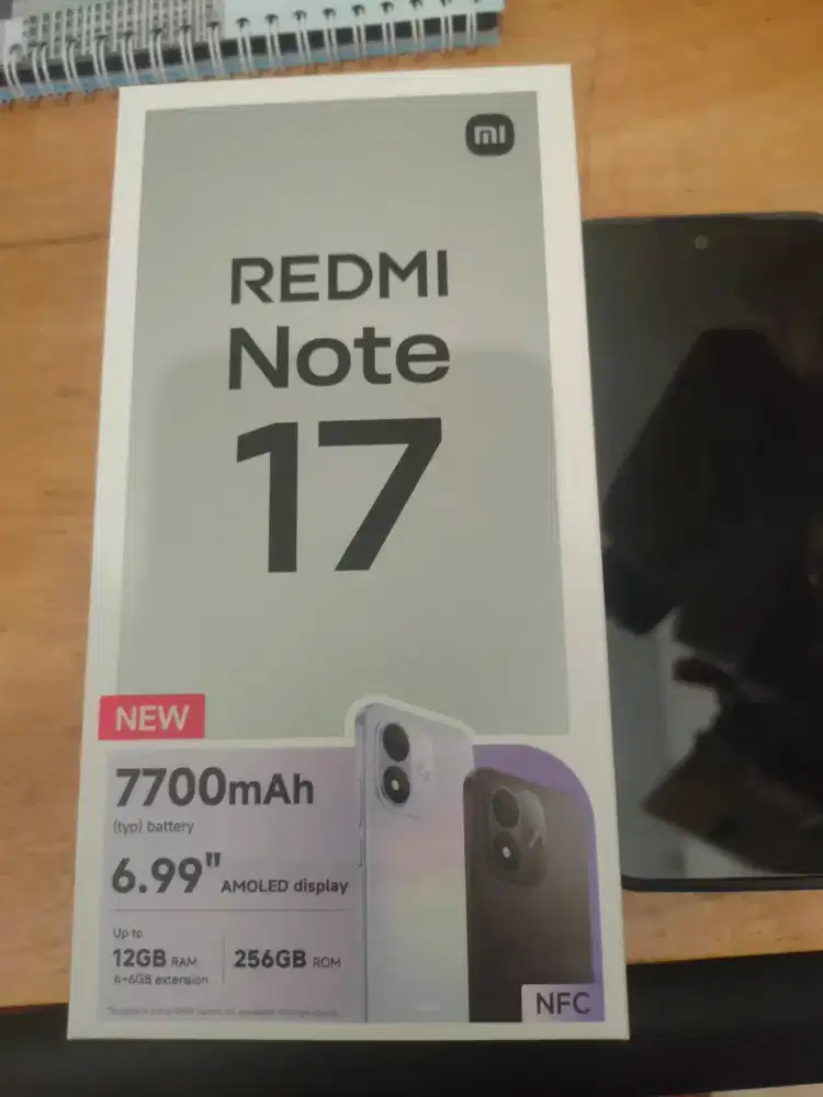 redmi note 17 ram 6/256