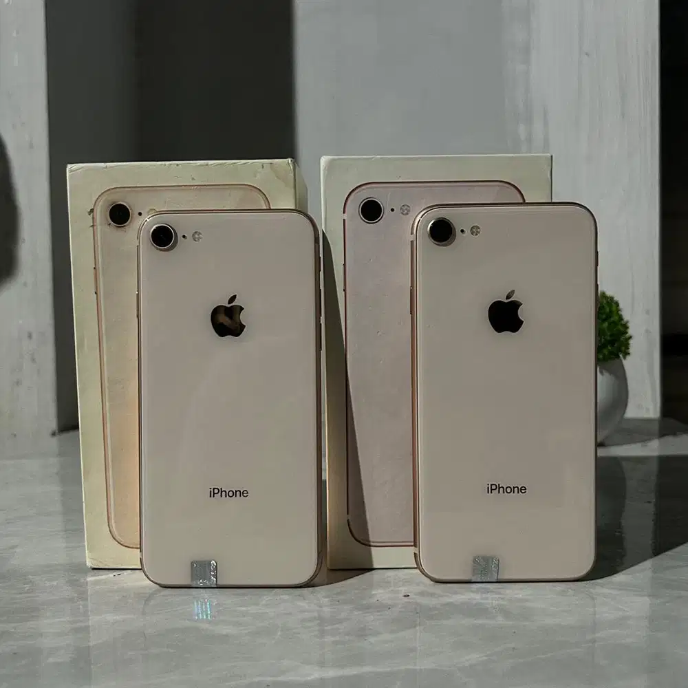 Iphone 8 gold 64gb ex inter all operator siap pakai