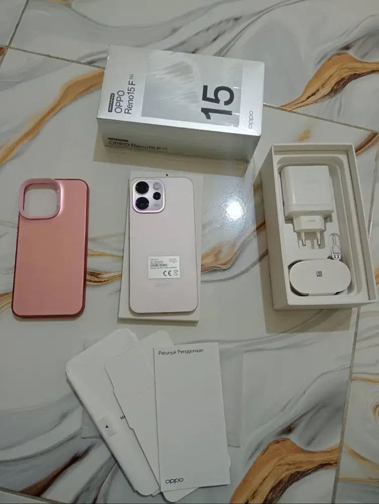 OPPO RENO 15F 5G RAM 8/256 FULLSET SUPER MULUS NOMINUS
