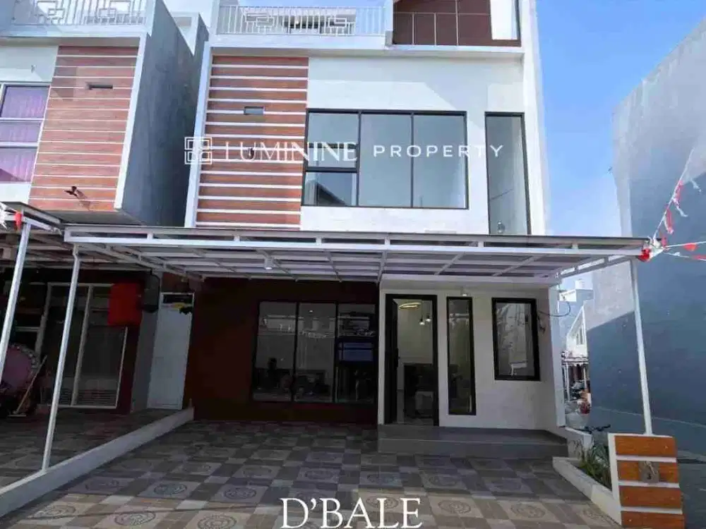 DIJIAL RUMAH BARU FREE KITCHEN SET BISA KPR DI CLUSTER DBALE CIMUNING BEKASI