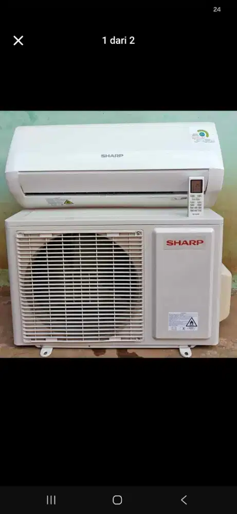 Jual cepat ac sharp 1PK dingin pool
