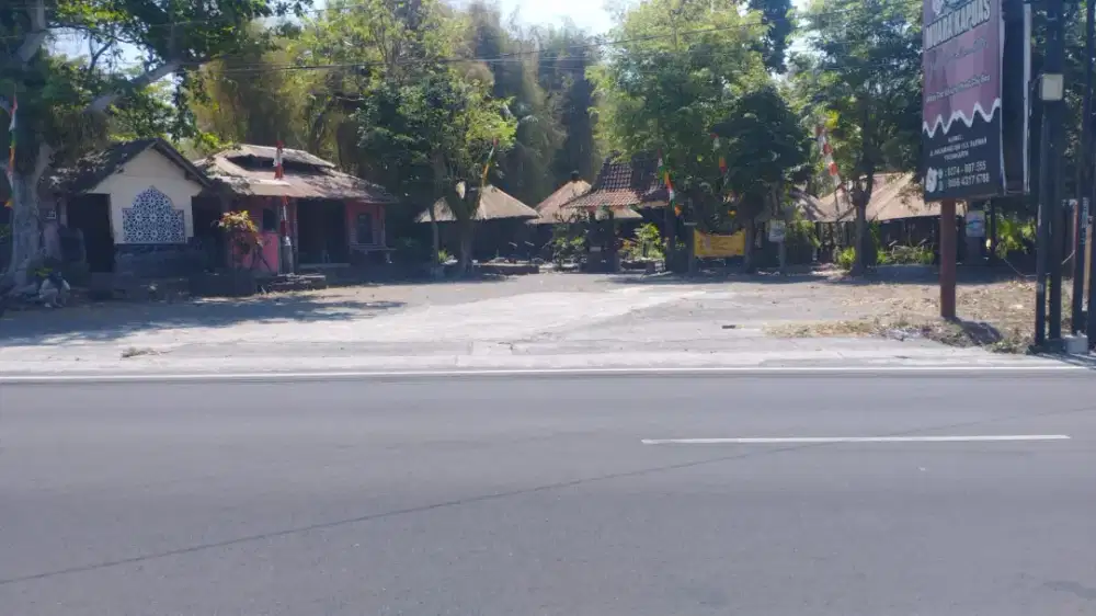 Disewakan tanah pinggir jalan Kaliurang km 14 dekat kopi klotok