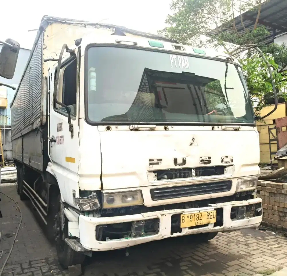 Mitsubishi fuso Build up tronton 6x4 FU 510 UZ 6D40 wing box 2008