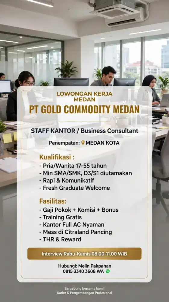 LOKER MEDAN SUMATERA UTARA SEKITAR