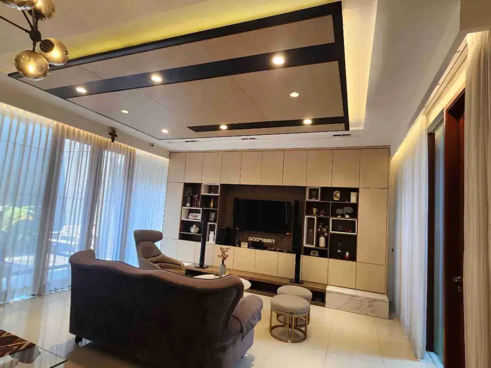 rumah wiyung minimalis furnish 2 lantai prambanan surabaya barat dekat pakuwon mall murah banget full interior