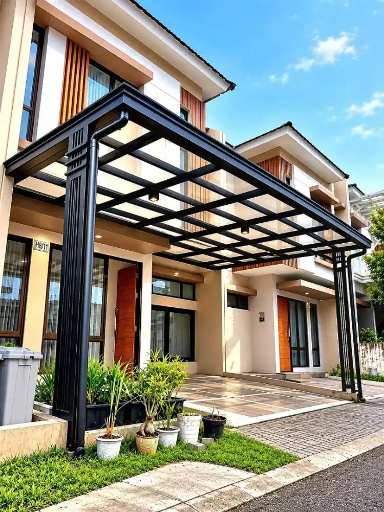 Kanopi list cordoba atap solarflat
