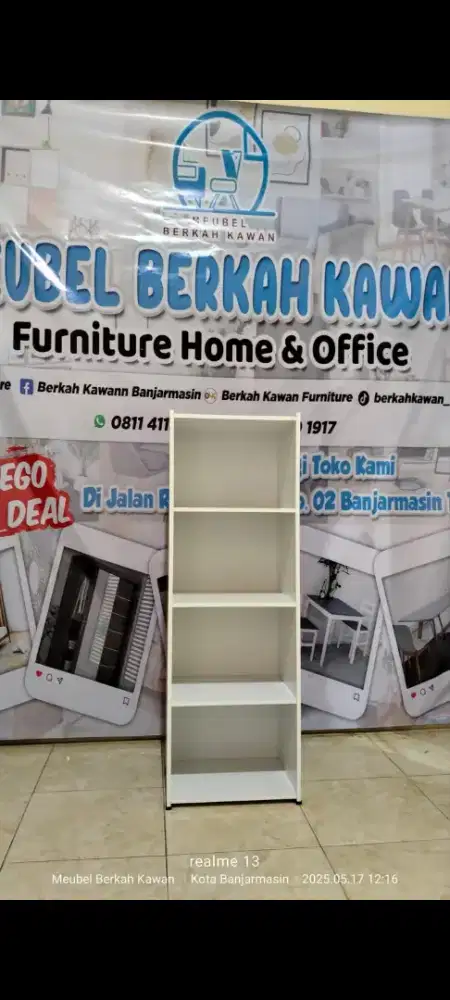 Ready Rak Serbaguna 4 Susun