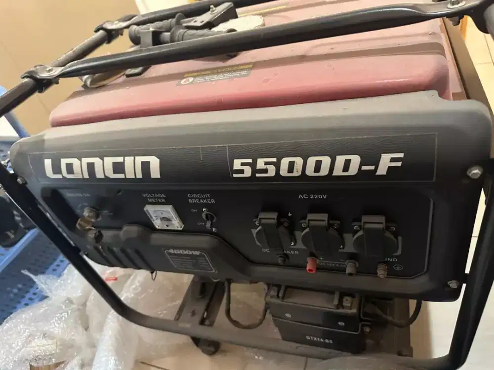 Genset Loncin 5500 watt dijual