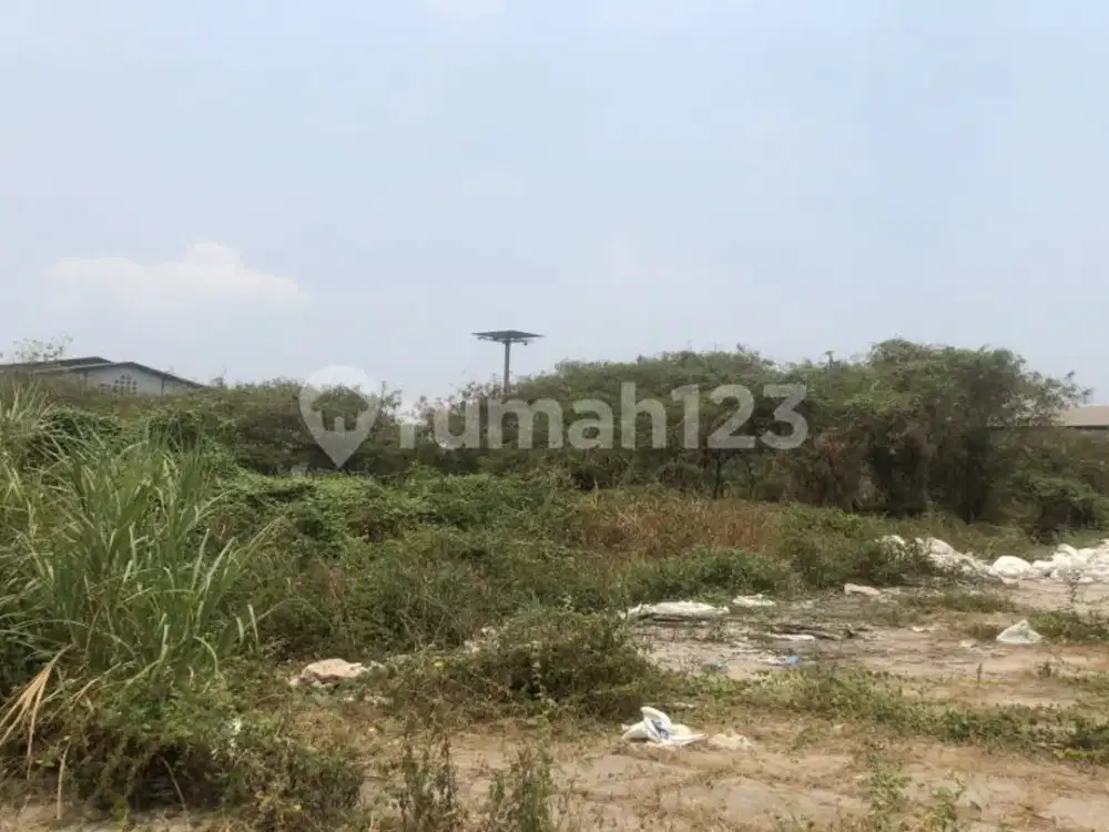 Disewakan Tanah Padat Di Manis Tangerang Kondisi Sudah Cor Beton