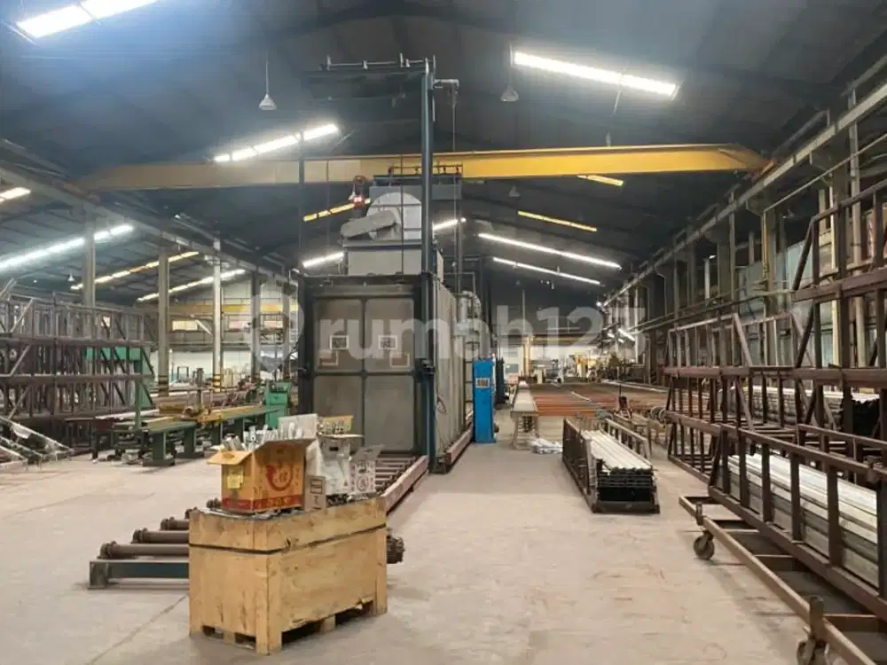 Disewakan Pabrik Aluminium Extrusion Include Semua Mesinnya