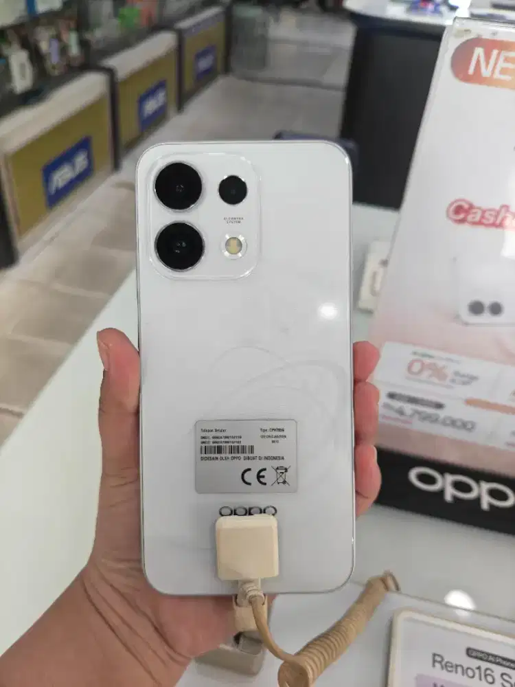 Ready oppo reno 16f garansi 2tahun baterai jumbo 7000mah