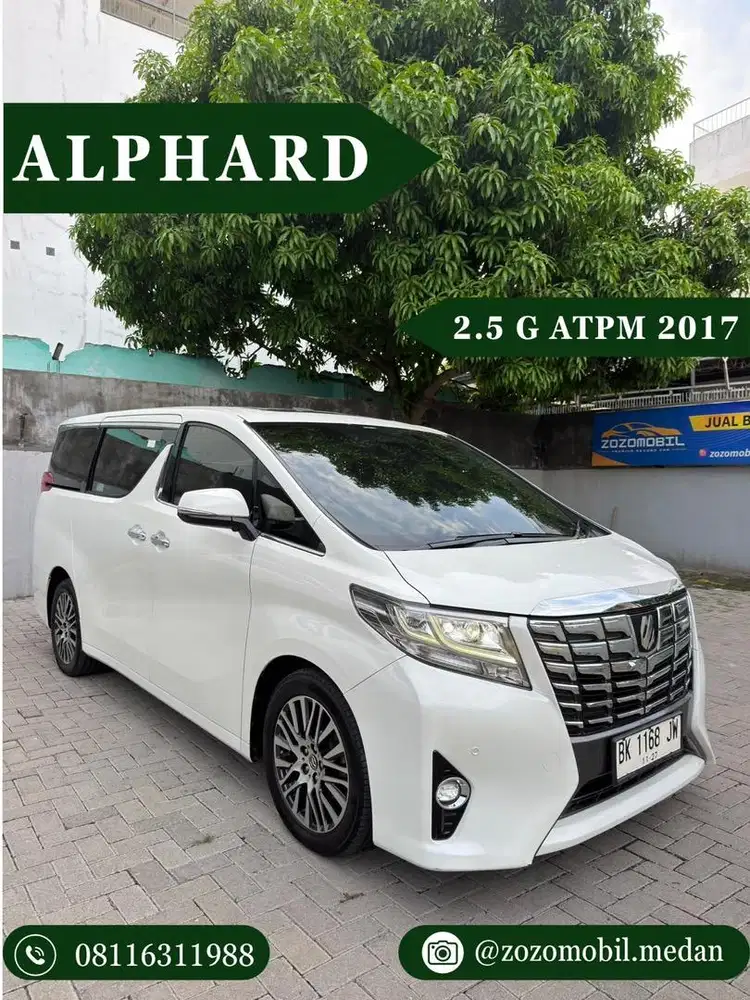 Toyota Alphard 2.5 G ATPM 2017