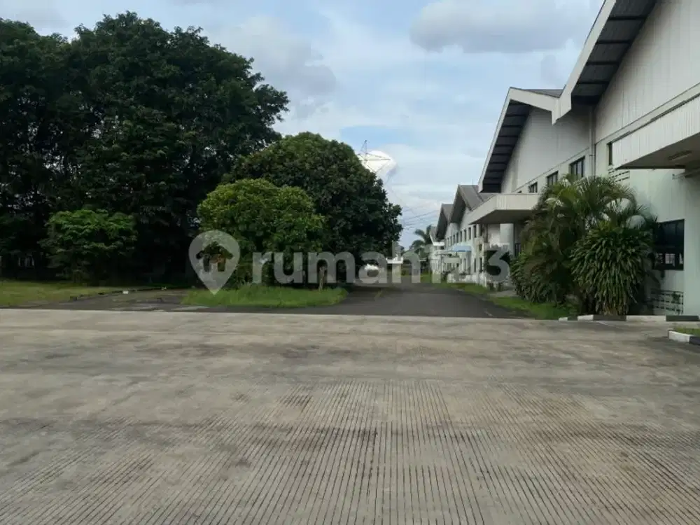 Ex Pabrik di Balaraja Barat Bangunan Masih Bagus Dekat Pintu Tol