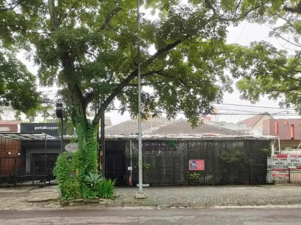 Lokasi Prime Mainroad Lodaya Bandung! Rumah Komersil Siap Pakai Tempat Usaha & Office