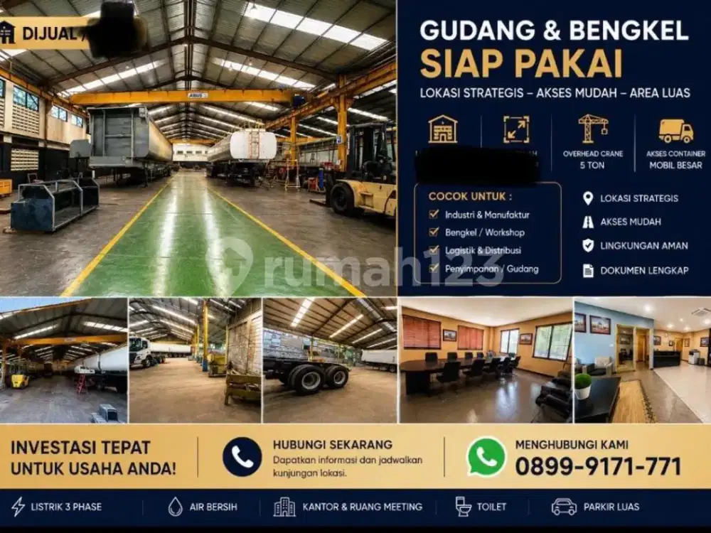 Harga Turun Drastis Ex Pabrik di Dekat Tol Bitung, Strategis