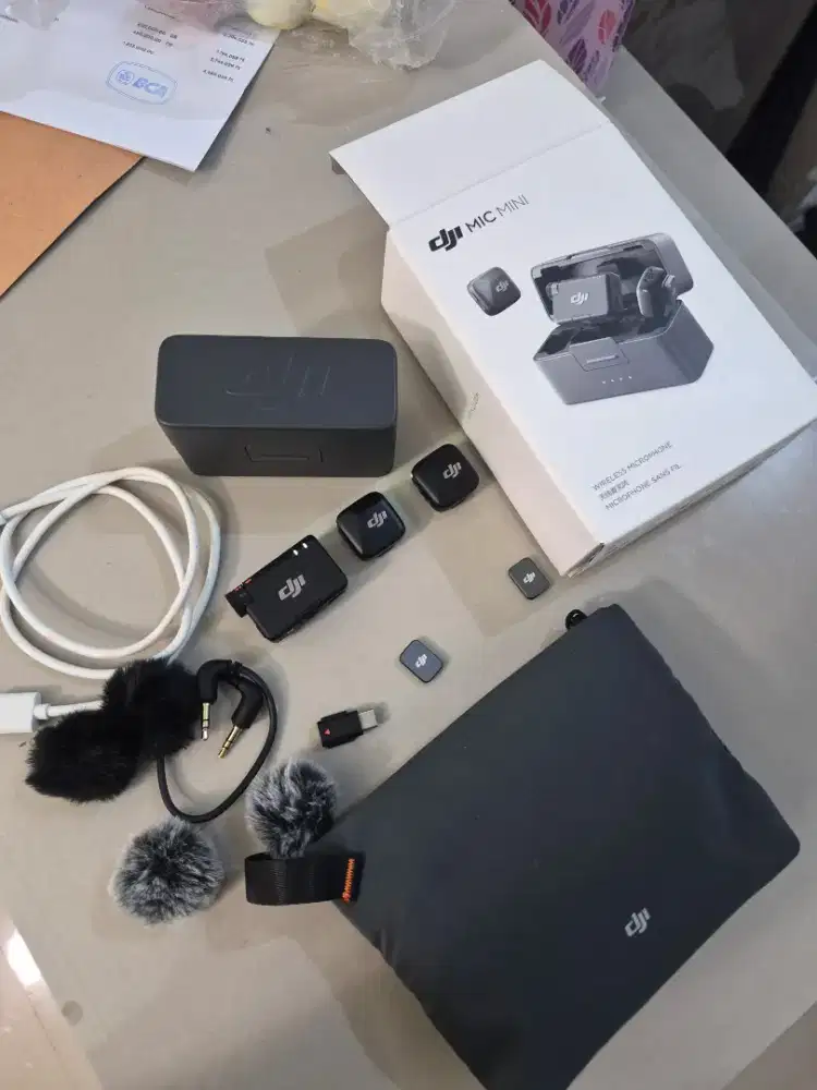 Dji mic mini 2tx 1rx like new fullset garansi on