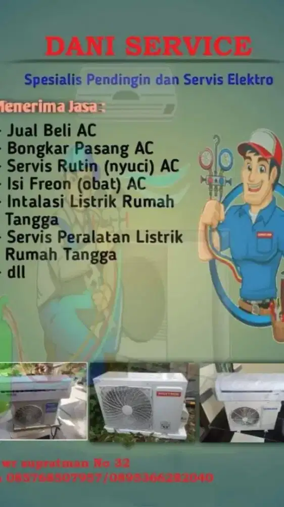 Jasa perawatan ac