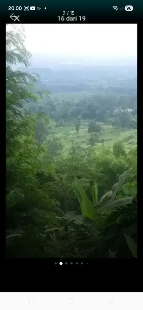 Rumah / villa di lereng gunung arjuno yg berhawa dingin