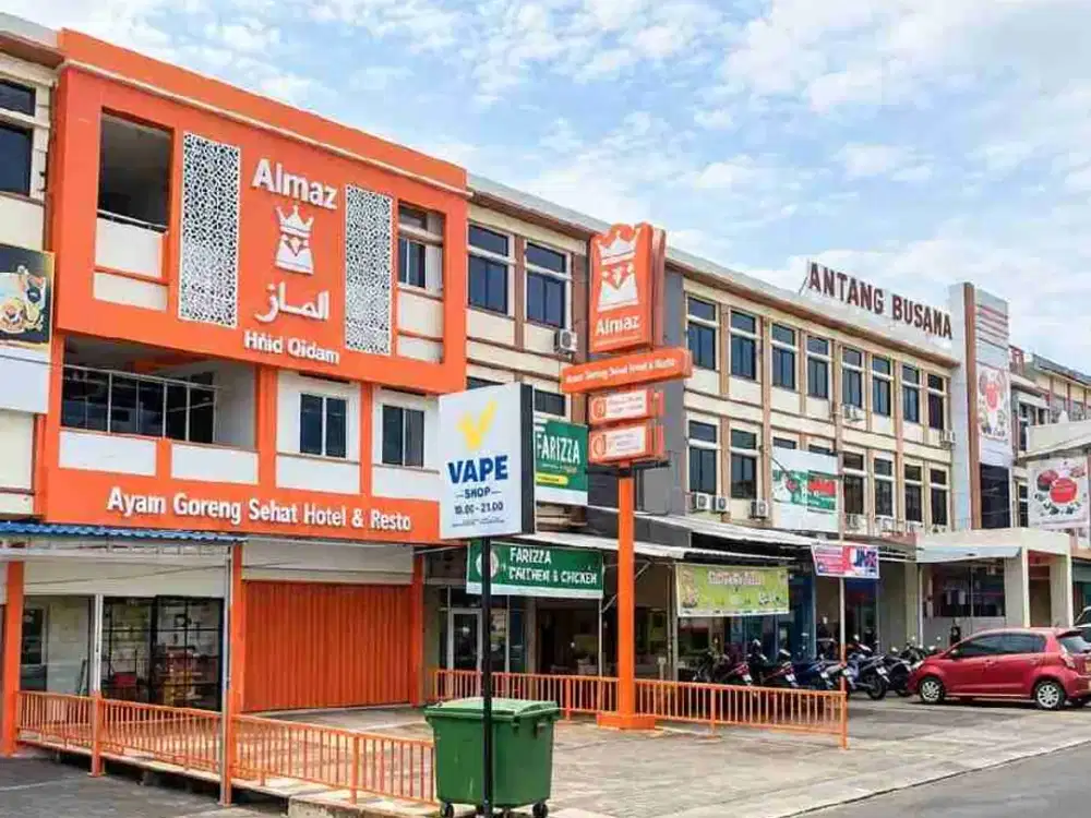 Ruko Sewa 2 Unit Antang Bisnis Center poros jalan utama