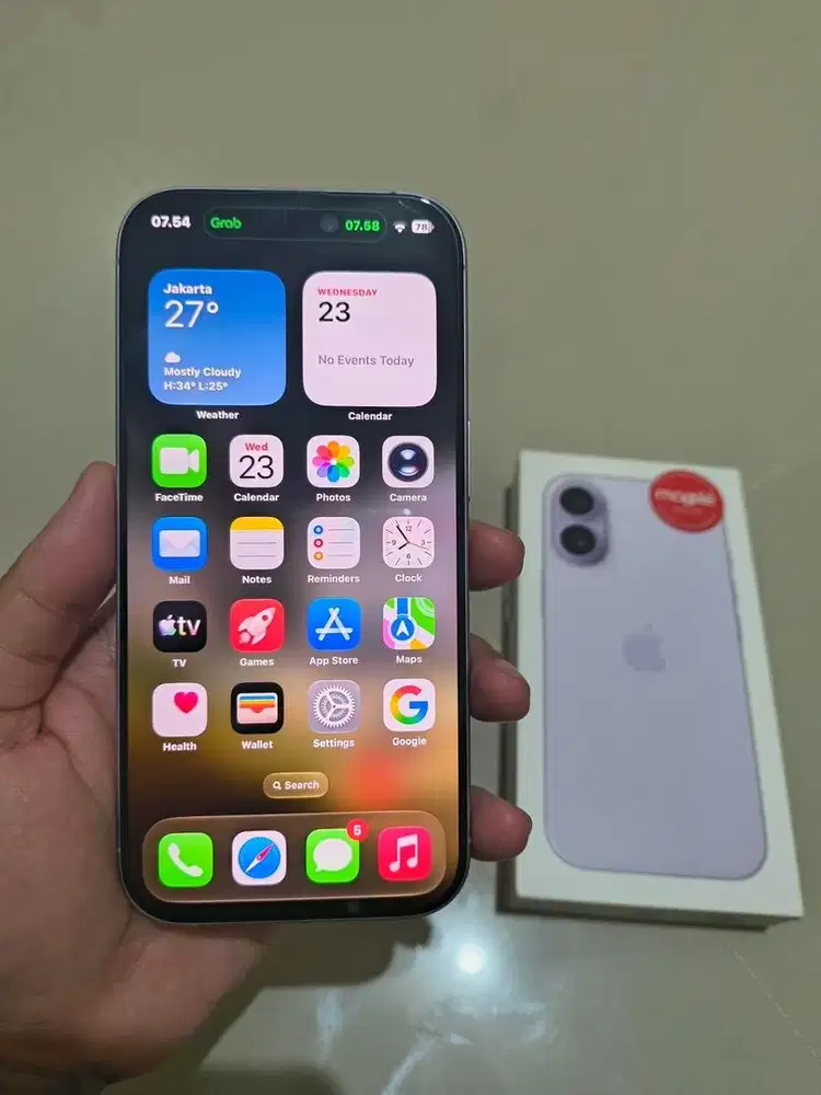 Iphone 17 256GB resmi Digimap Indonesia fullset mulus garansi msh 3bln