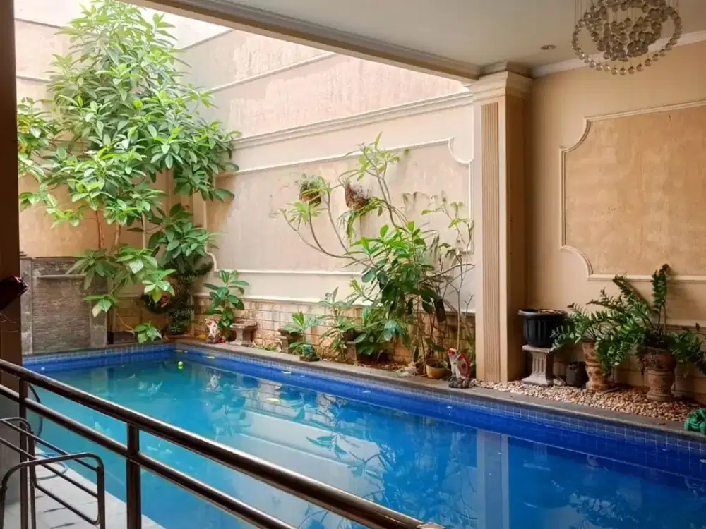JUAL CEPAT MURAH RUMAH MEWAH PRIVATE POOL DI PETUKANGAN JAKSEL