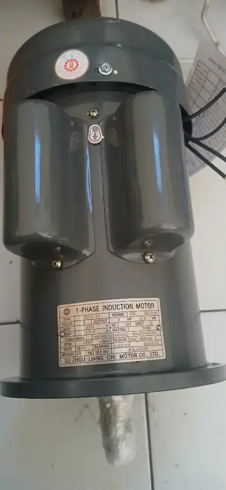 Jual 2 dinamo .1 phase kondisi baru