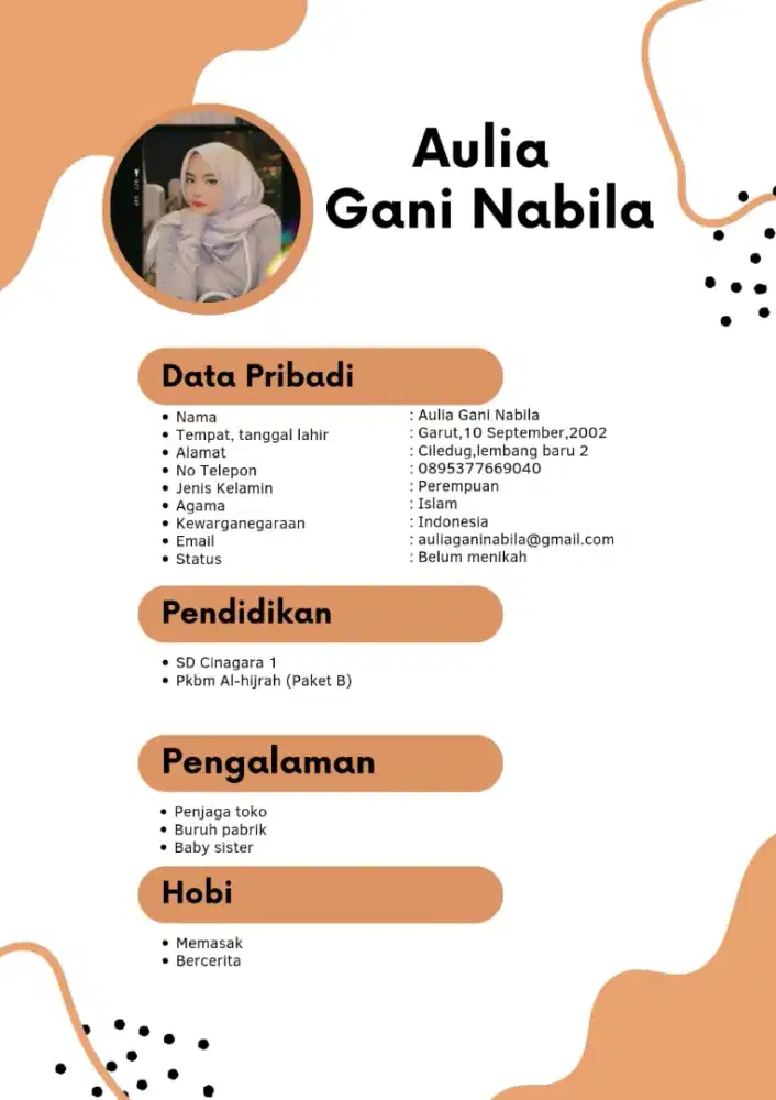 info lokernya pak/bu